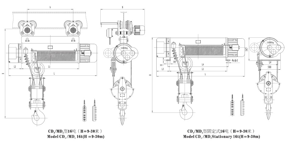 CD1、MD1電動葫蘆